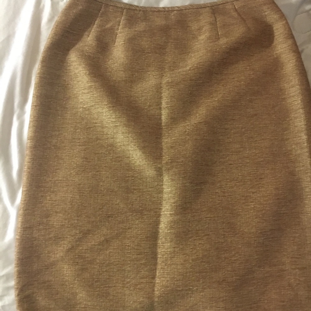 Classic and Gorgeous Gold Skirt